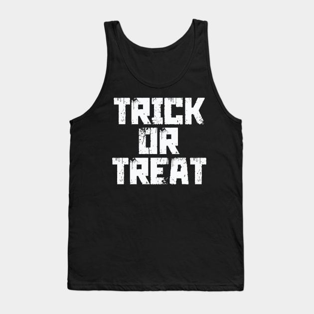 Trick-or-treat Tank Top by Jhontee